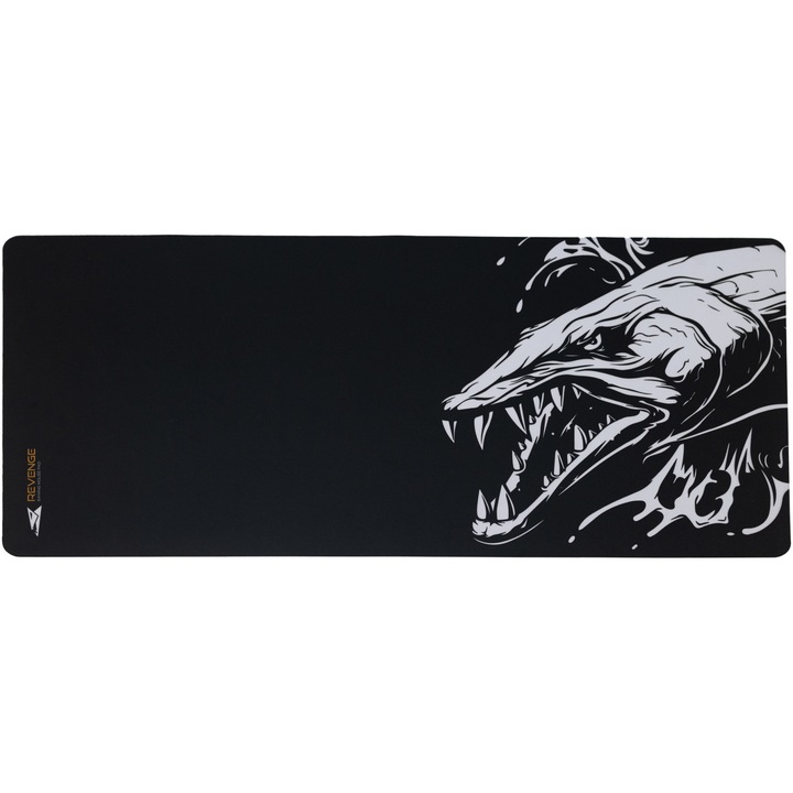 Mousepad Gaming Barracuda REVENGE, Suprafata Textila, Baza Cauciucata Anti-Alunecare, 75cm X 35cm X 0.3cm