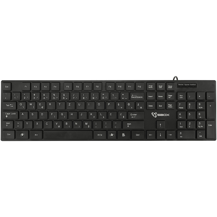 Set tastatura si mouse Vention KTDB0-EN, wireless, 104 taste, 1200 DPI, negru