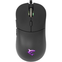 Mouse Gaming cu fir White Shark BAGDEMAGUS, 7.200 DPI, 1.000Hz, 60IPS, 20G, Chipset INSTANT A825, Switch-uri HUANO, Butoane Programabile, RGB LED, Cablu Paracord 1,8m, 64gr., Matte Coating, Negru