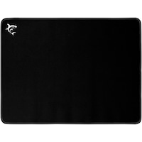 Mousepad White Shark BLACK KNIGHT, Suprafata Textila, Baza Cauciucata Anti-Alunecare, Dimensiuni 40 x 30 x 0.3cm