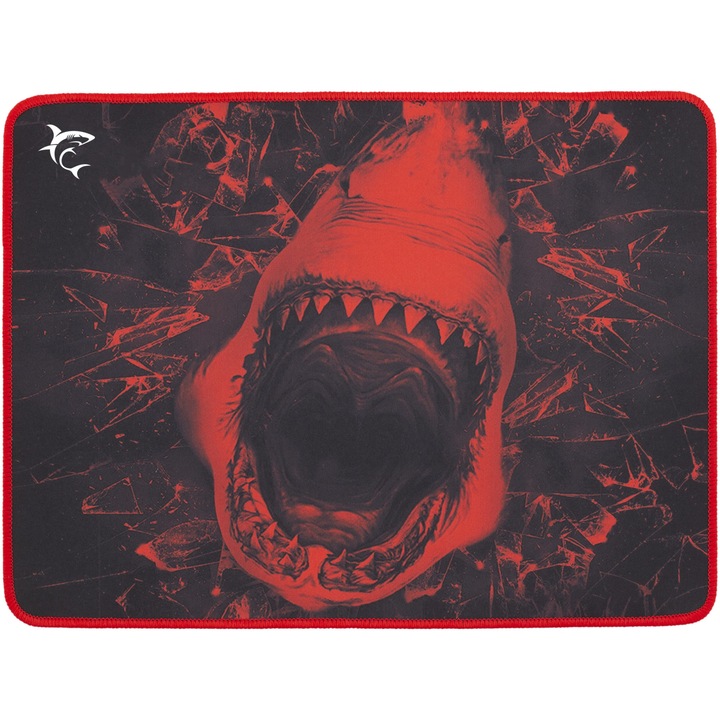 Подложка за мишка White Shark SKY WALKER L, Текстилна повърхност, Гумена основа против хлъзгане, Размери 40 x 30 x 0.3 см