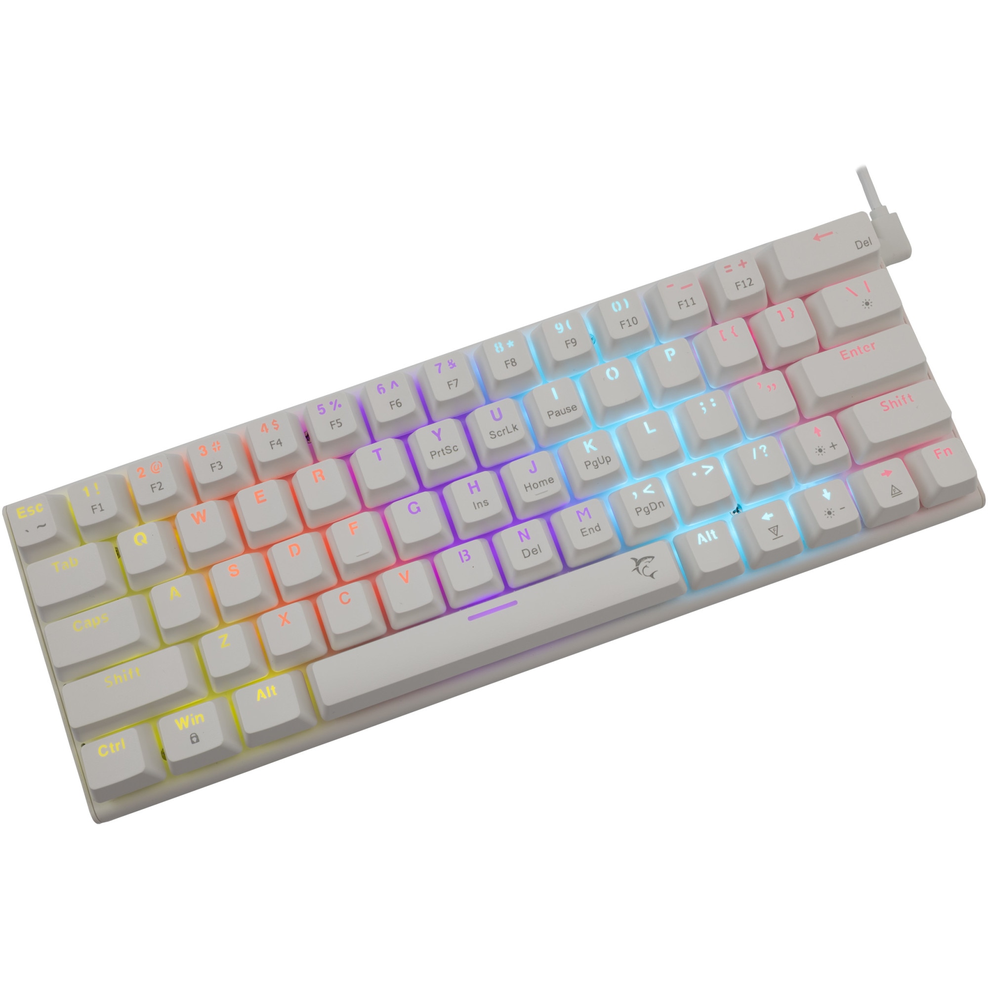Tastatura Mecanica Gaming cu fir White Shark WAKIZASHI, Blue