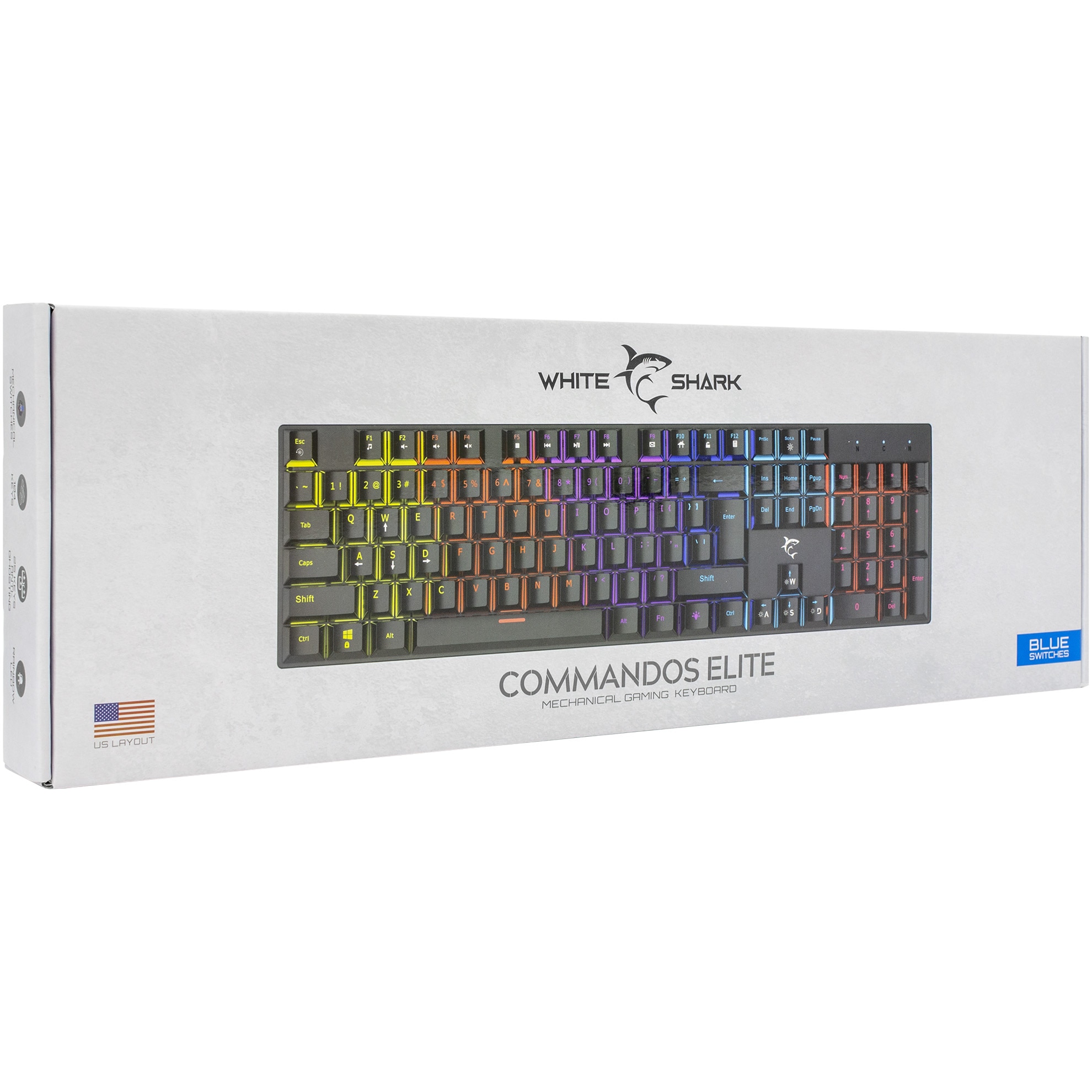 RK ROYAL KLUDGE S108 Typewriter stijl mechanisch gamingtoetsenbord met echte RGB