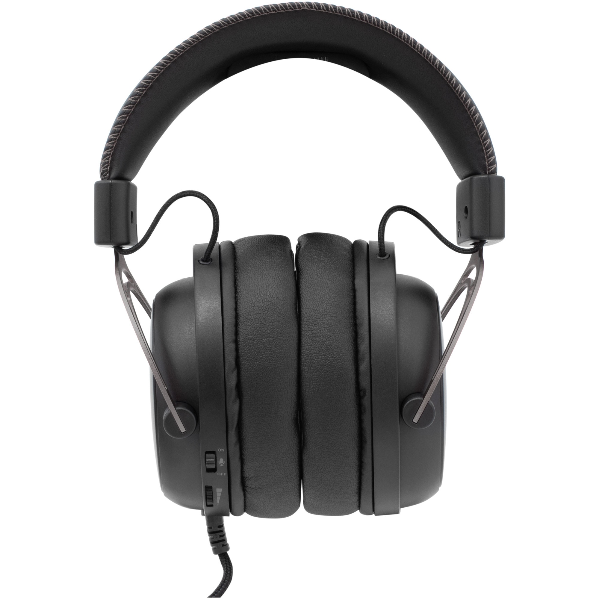 Casti Gaming cu fir White Shark GORILLA Over-Ear, Stereo, 53mm