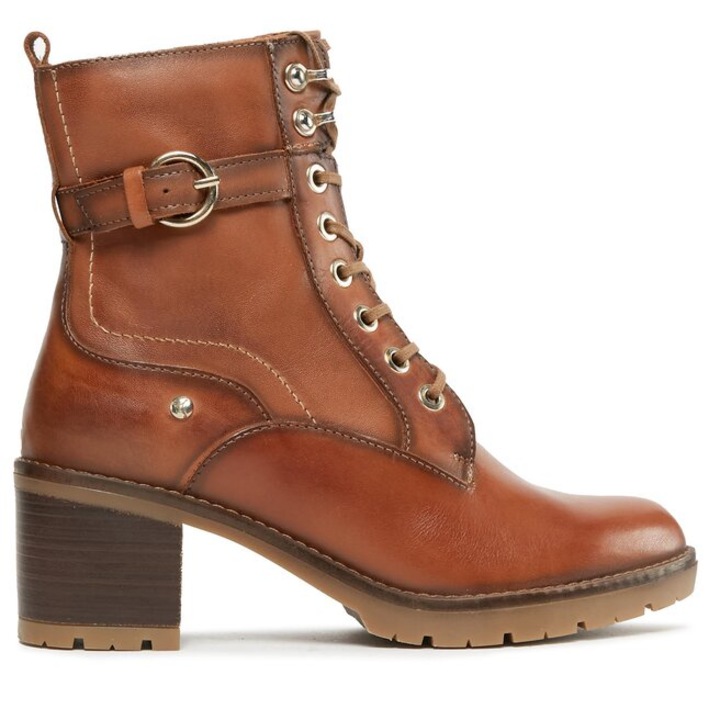 Botine dama Pikolinos, 302998463, Piele naturala, 39 EU, Maro