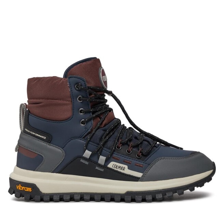 Ghete barbati Colmar, 303746254, Piele naturala/Textil, Multicolor