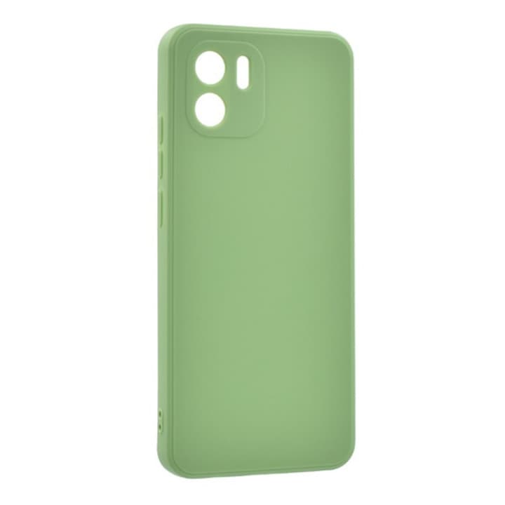 Gigapack szilikon mobiltelefon tok, matt, mentazöld, kompatibilis: Xiaomi Redmi A2 / Redmi A1