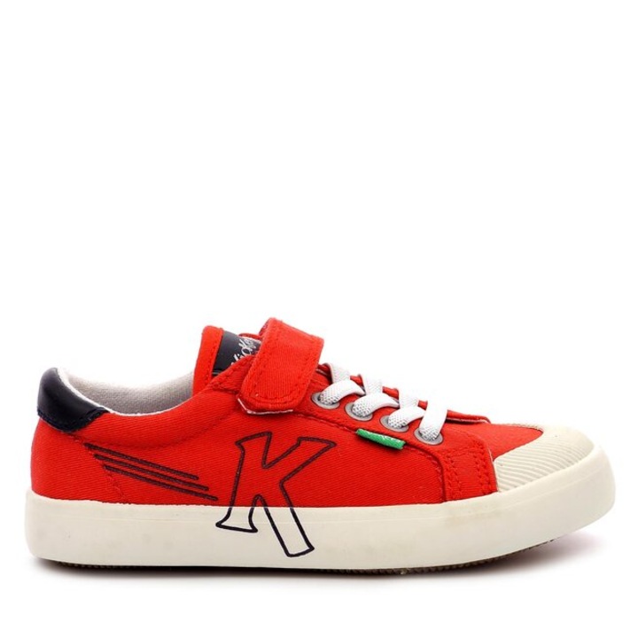Ghete si bocanci sport copii Kickers, 303831790, Textil, Rosu