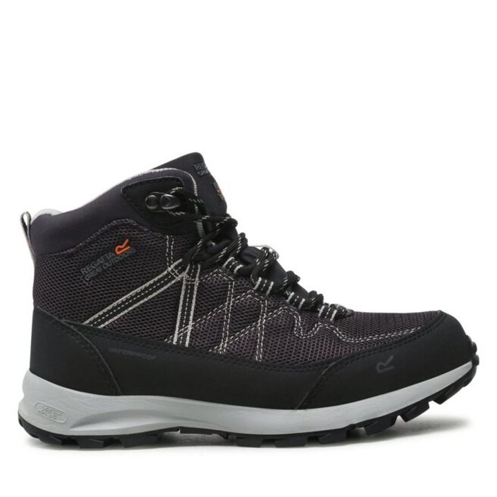 Női sportcipő és bakancs Regatta, 300785898, Ökológiai bőr/textil, szürke