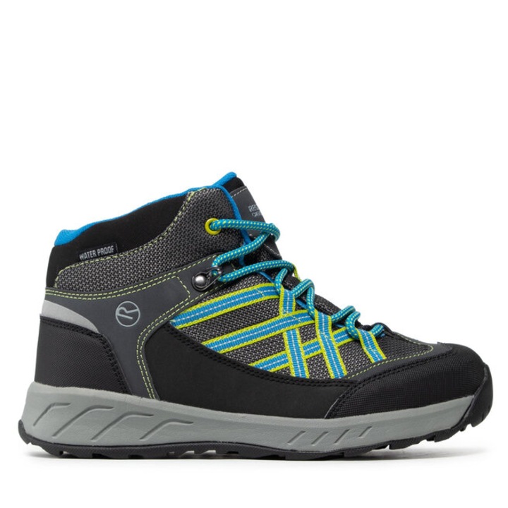 Regatta gyerekcsizma és csizma, 209511420, Ökológiai bőr/textil, fekete