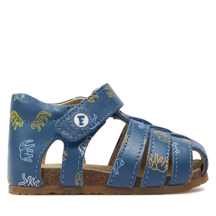 Детски сандали Naturino, 303875305, Естествена кожа, Син