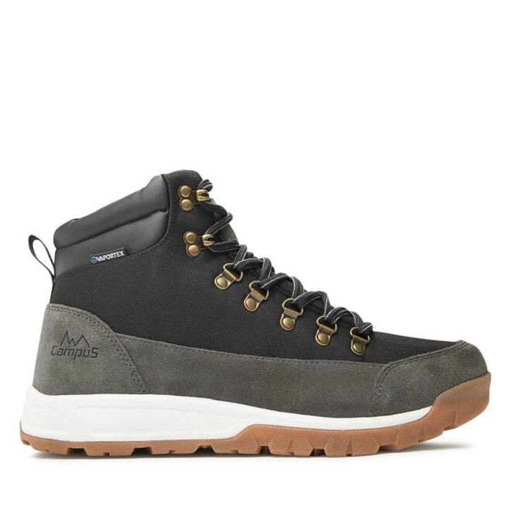 Campus férfi sportcipő, 303137625, Textil, Fekete, Fekete