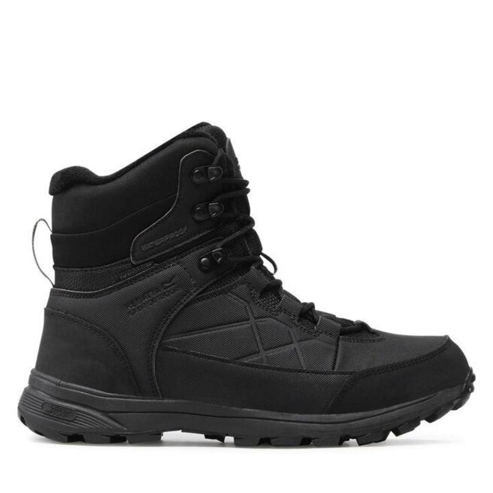 Pantofi sport barbati Regatta, 209511710, Piele ecologica/Textil, Negru, Negru