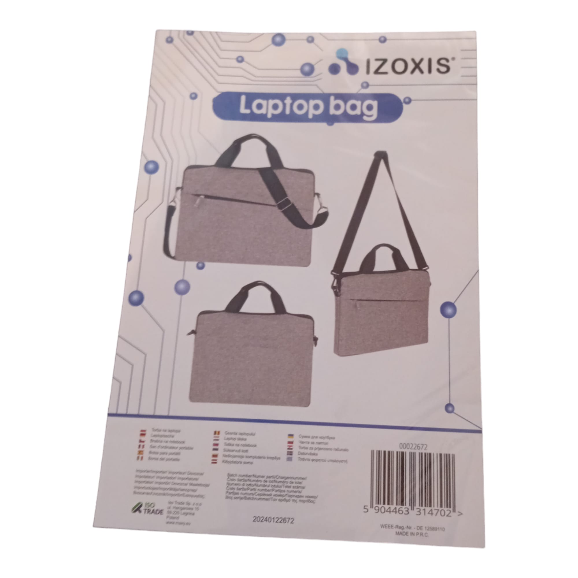 Geanta laptop Izoxis 41, 5 x 30 x 2 cm