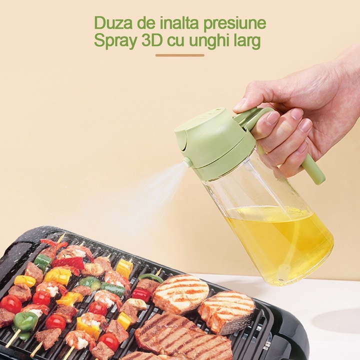 Oliviera, 2-in-1, sticla, 470ml, verde