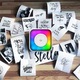 Imprimanta termica portabila, Mini imprimanta portabila, imprimanta autocolanta fara cerneala, mini imprimanta termica fara fir Bluetooth compatibila cu iOS + Android pentru jurnal, memo, fotografie, imprimare Pod Cadouri pentru fete Copii