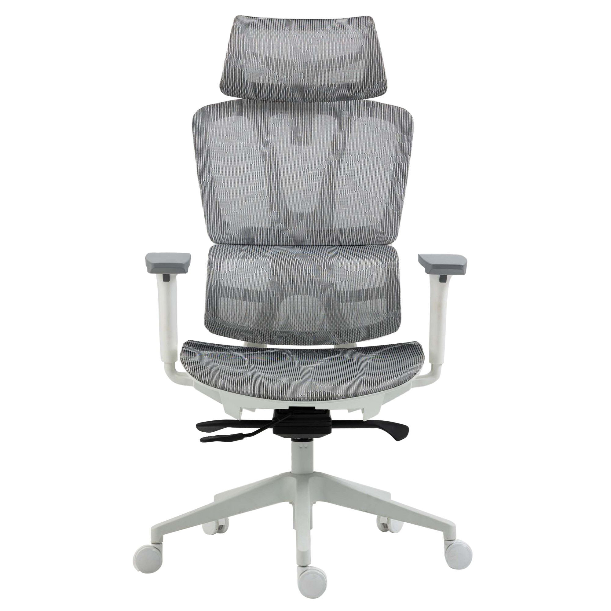 Scaun birou ergonomic Kring Syd, reglaje multiple, mesh, Gri