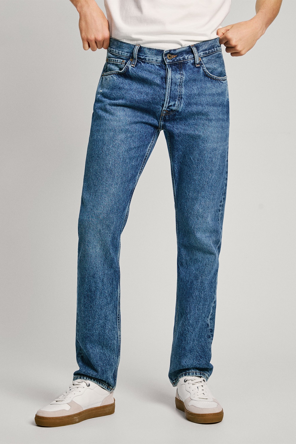 Jean Pepe Jeans London Homme Bleu Taille 38 (W29-L32) Neuf Sans étiquettes