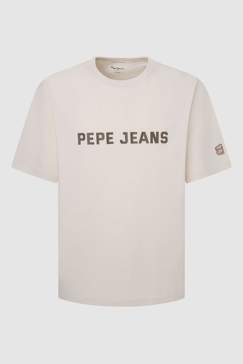 Pepe Jeans London, Sutton mintás póló, Fehér