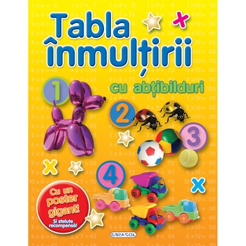 Tabla inmultirii cu abtibilduri reed. Tabla inmultirii cu abtibilduri reed.