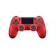 Контролер PS4 безжичен, doubleshock I-10, съвместим, PS-TV и PS Now, с вибрации, включено зарядно, червен, HAPPY JOKER®