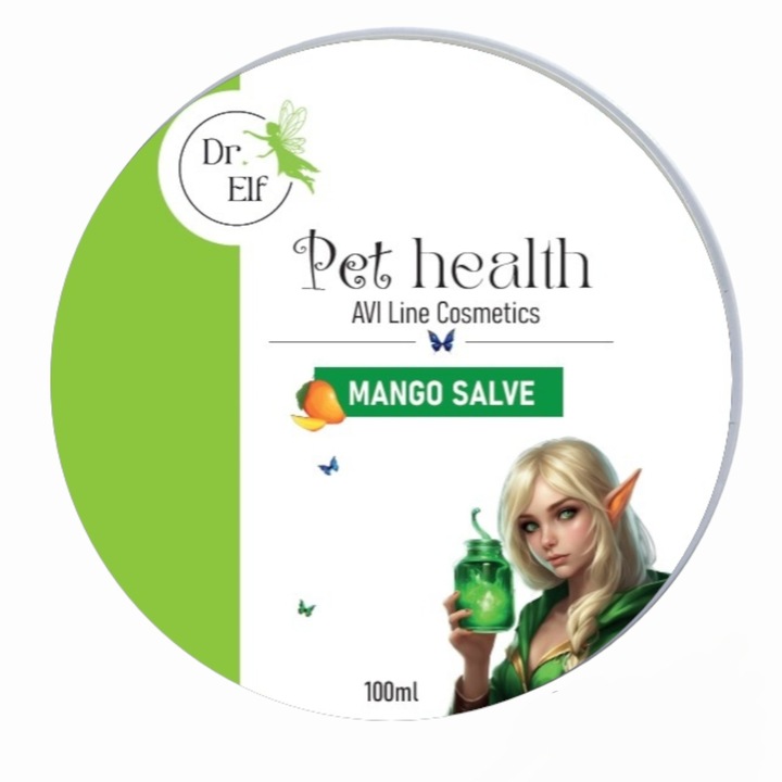 Organikus kenőcs mangóolajjal Dr. Elf, Hidratáló, Regeneráló, Hegkezelés, Terhességi ápolás, 100 ml