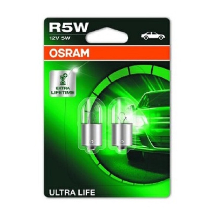 2 db Osram R5W ULTRA LIFE BLISTER autós izzókészlet 2 db