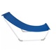 Sezlong Pliabil, Ideal pentru Plaja, Camping, Terasa si Gradina, Impermeabil, Design Ergonomic, 95cm x 40 cm, Albastru