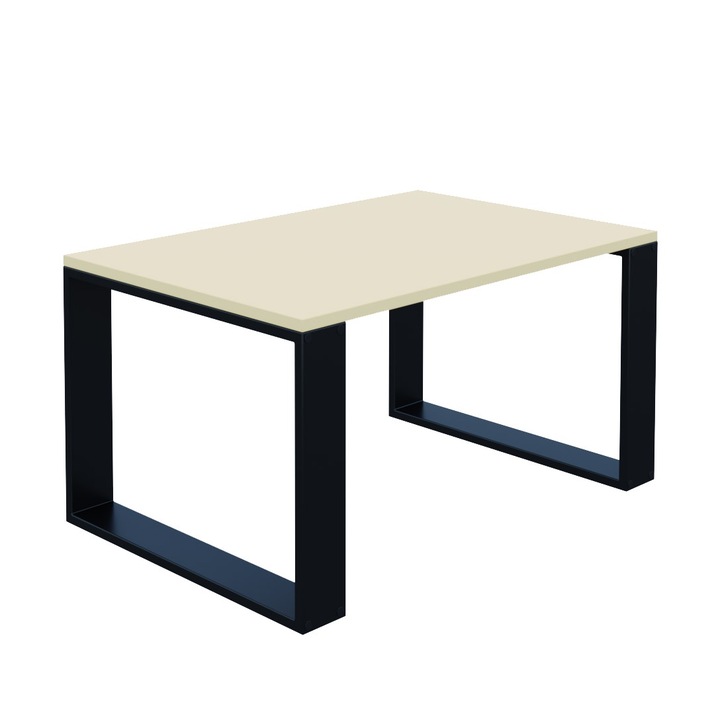 Masa de cafea AKKE, Vanilie, 55x65x65