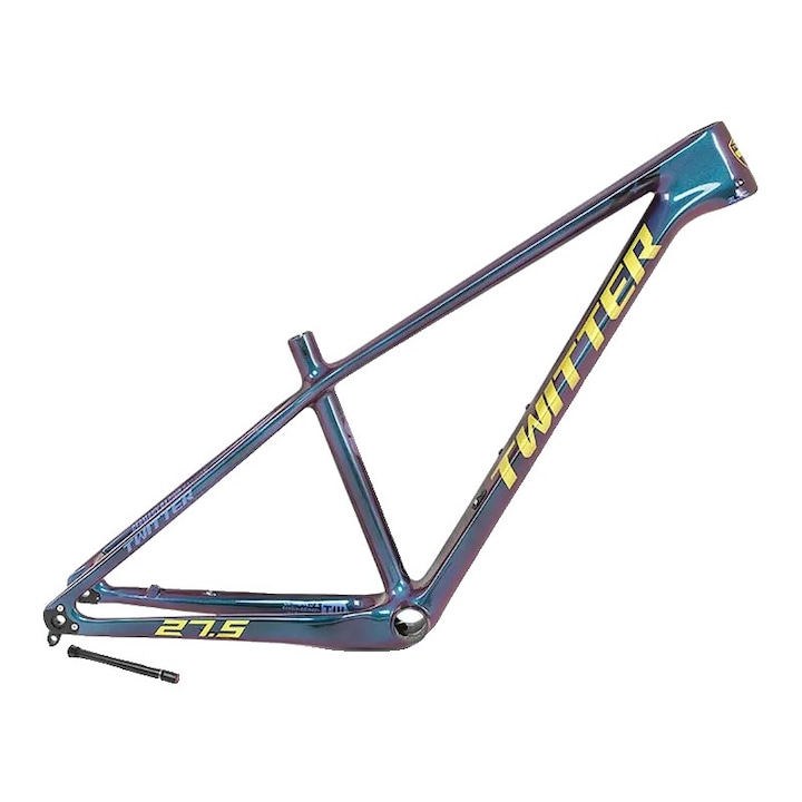 Рамка за MTB велосипед TWITTER LEOPARDpro, Carbon T800, 29x15 инча