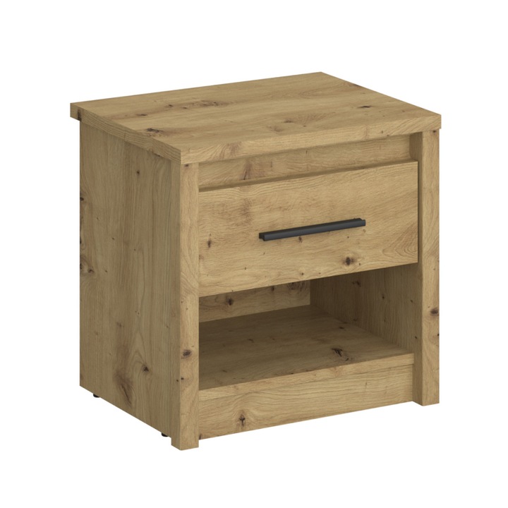 Noptiera PAL stejar Artisan Airon 46.4x36.2x45.6 cm