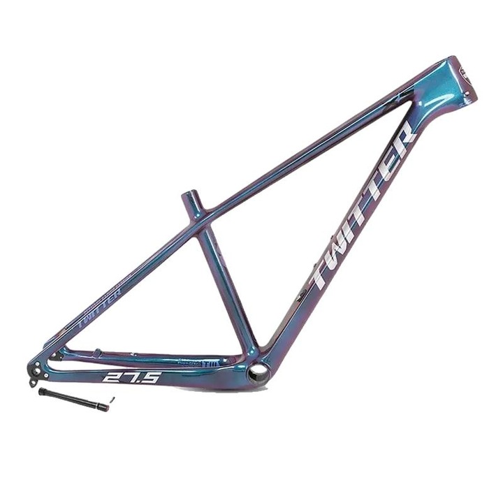 Карбонова MTB велосипедна рамка, TWITTER LEOPARDpro, 29x17 инча