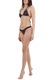 Chiloti bikini Fundango Madison High Cut Bottoms, Negru