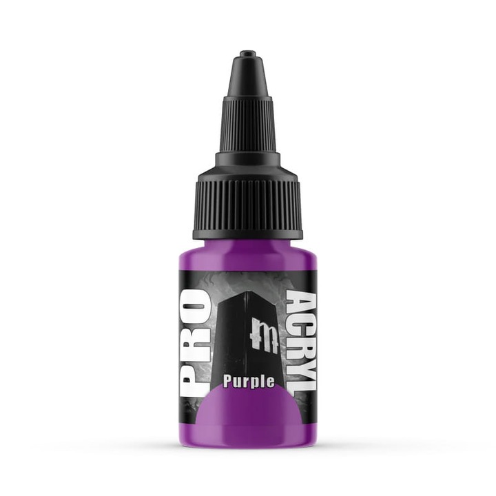 MPA-010 Purple Pro Acryl festék, Monument Hobbies, 22 ml