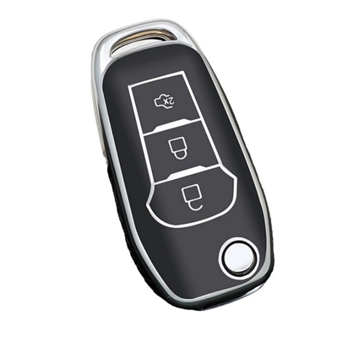 Калъф за ключ за Ford Mondeo Ecosport Fiesta Everest Fusion Kuga C-Max S-Max Focus Galaxy Mondeo Transit Tourneo Custom Ranger