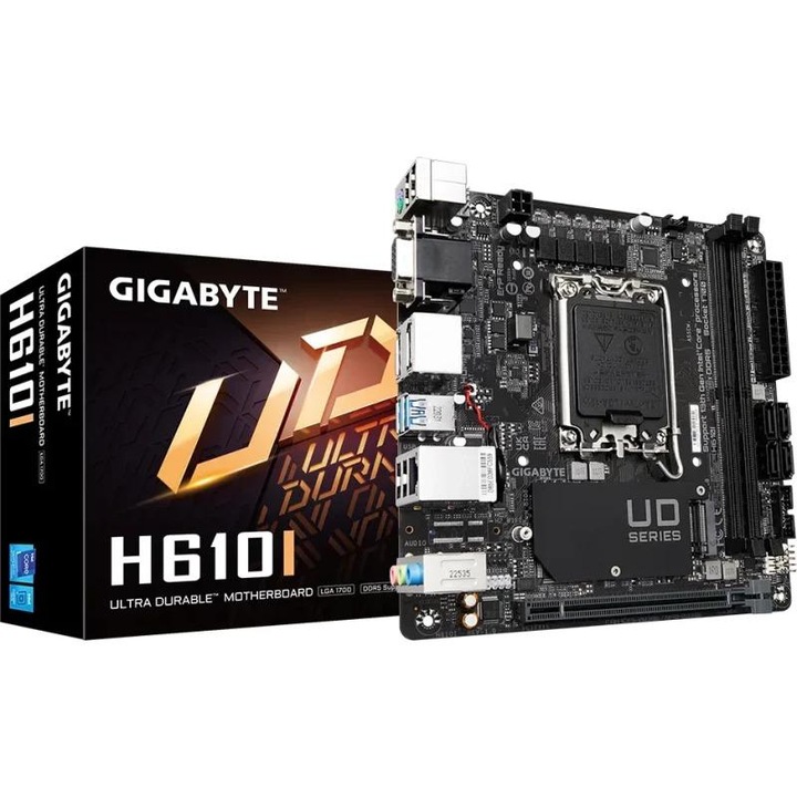 Дънна платка GIGABYTE H610I
