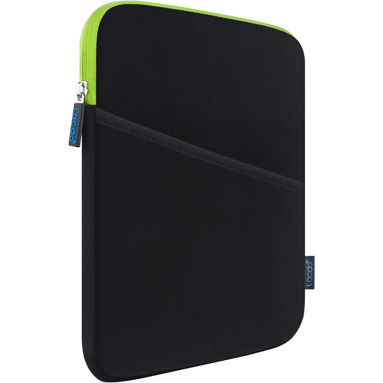 Husa tableta iPad Pro M4 modelele 6/ 5/ 4/ 3 (2022-2018), Lacdo, compatibil si cu Air M2 2024, Microsoft Surface Pro 10/ 9/ 8/ X, Anti - soc, protectie lovituri si caderi, impermeabil, 12.9 inch, Negru si Verde