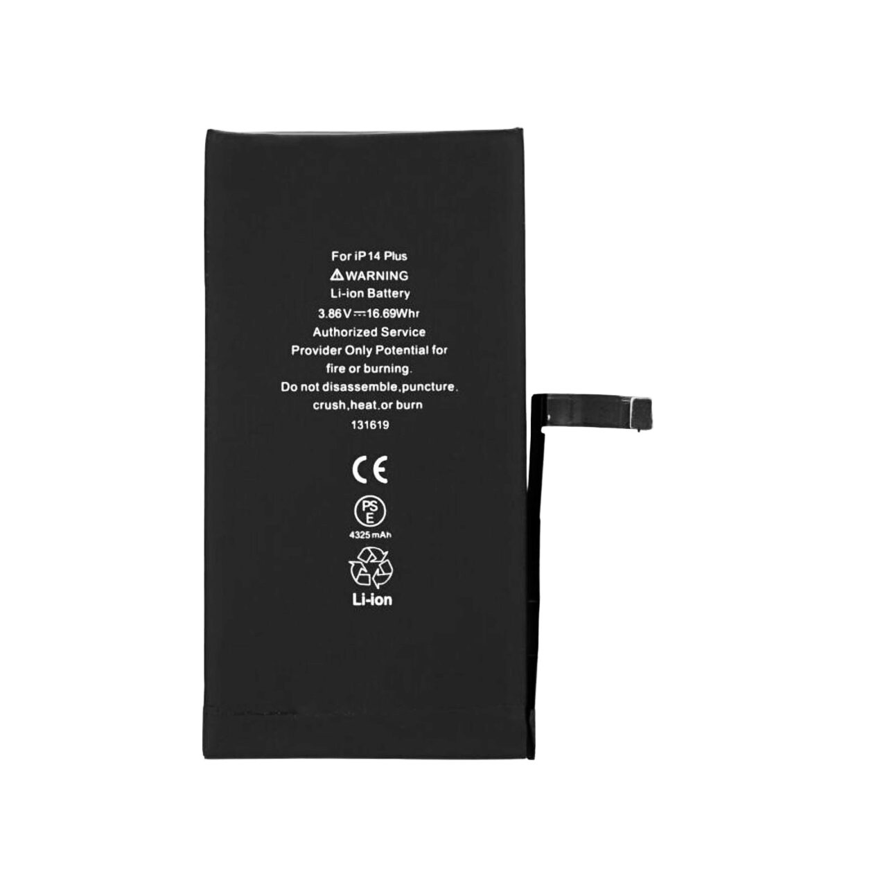 Baterie pentru iPhone 14 Plus, 4325mAh - OEM (19784) - Black - eMAG.ro