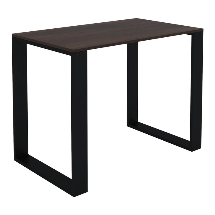 Masa de bucatarie AKKE, Nuc inchis, 70x50