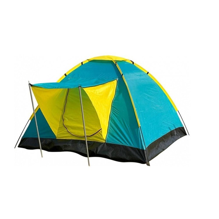 Strend Pro sátor, turista, 3-4 fős, türkiz, 205x205x120 cm