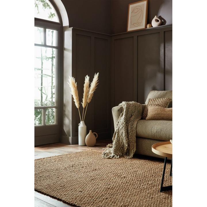 Килим от естествена юта, 160 x 230 см, 3500 гр/м2, 100% юта