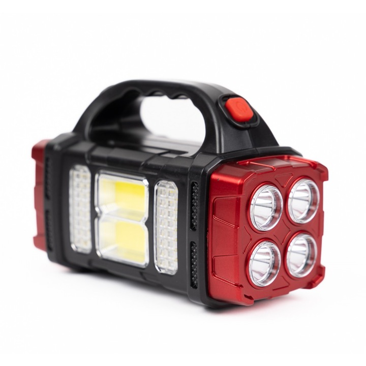 LED фенер HB2678, соларно зареждане, 25W, 4 режима на светене