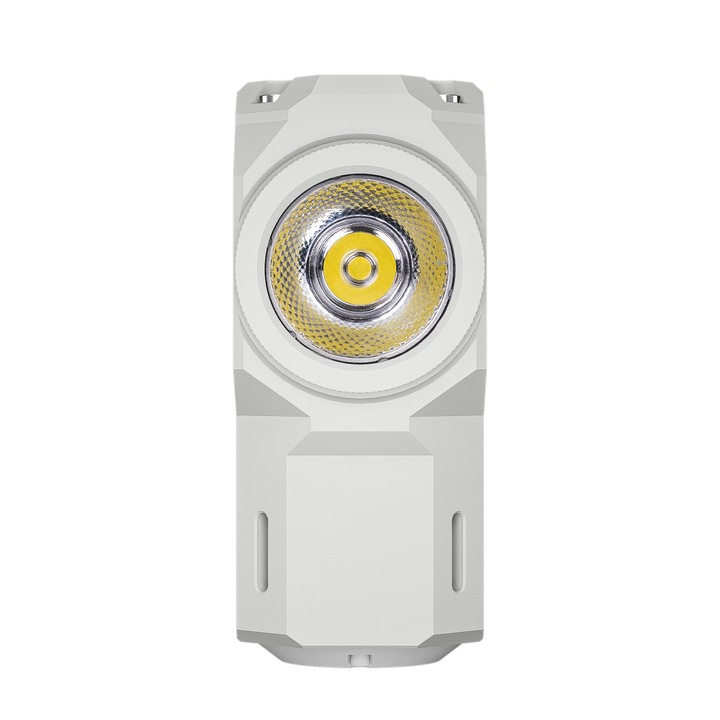 EDC акумулаторен фенер, 1100 LM, бял цвят, Wuben X0-White