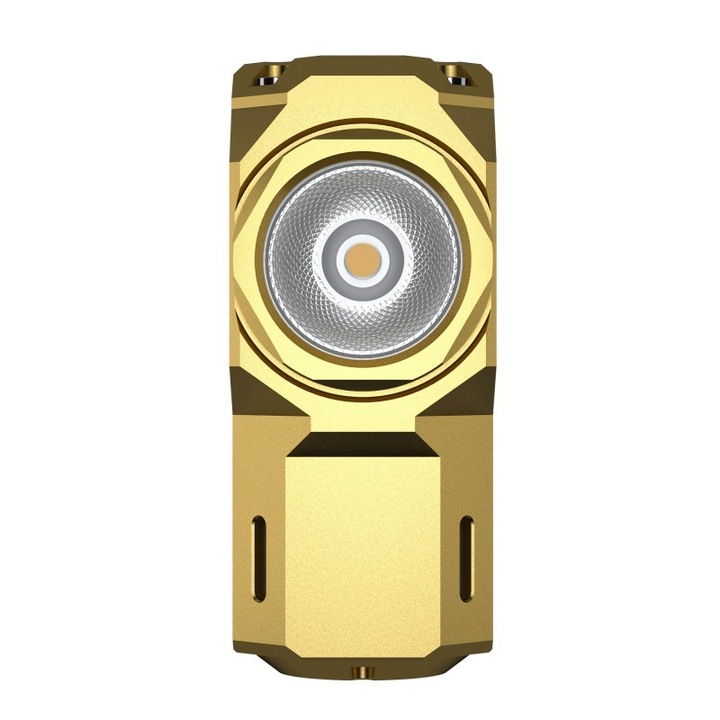 Фенер Wuben X0-Brass, Зареждащ се, EDC, 1100 LM, Цвят мед/месинг