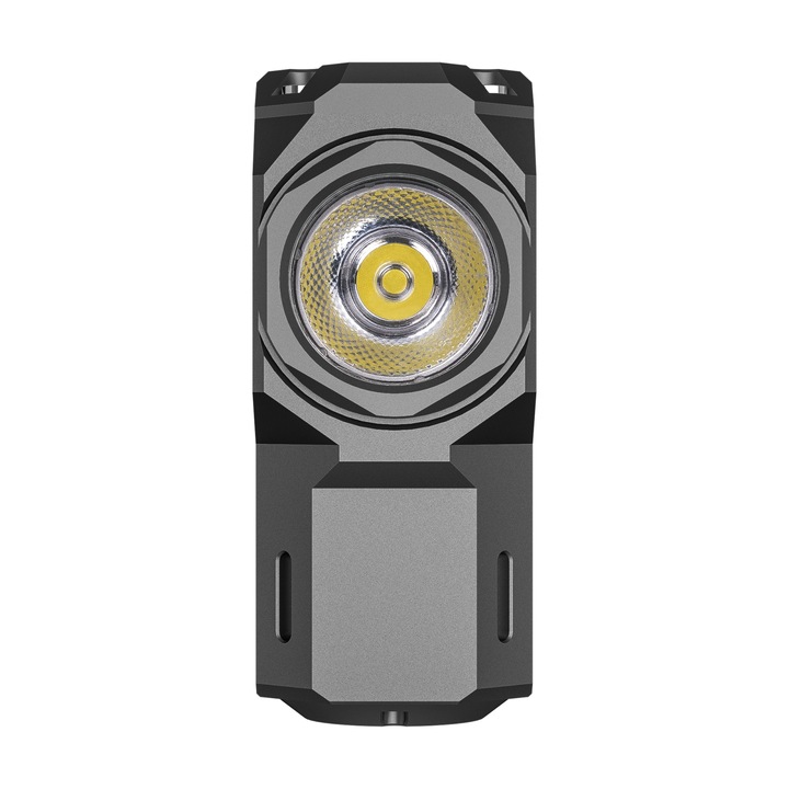 Акумулаторен фенер EDC, 1100 LM, цвят сив, Wuben X0-Grey