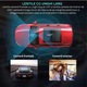 Camera video auto tripla de bord, WIFI, Full HD 1080P, 3 Lentile, Unghi inregistrare 170°, IPS Display 2", Super Night Vision, auto Loop Recording, G-sensor, Dare4U, 4K, Tahograf, camera fata, camera spate, camera interior