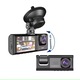 Camera video auto tripla de bord, WIFI, Full HD 1080P, 3 Lentile, Unghi inregistrare 170°, IPS Display 2", Super Night Vision, auto Loop Recording, G-sensor, Dare4U, 4K, Tahograf, camera fata, camera spate, camera interior