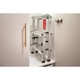 Scara pliabila, Baulich, aluminiu, 2x3 trepte, inaltime 0,63 m, capacitate maxima 120 kg, compacta, argintiu, pentru uz casnic