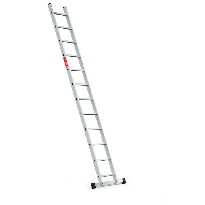 Scara pliabila, Baulich, aluminiu, 12 trepte, 1x12, inaltime 325 cm, capacitate maxima 150 kg, Pro