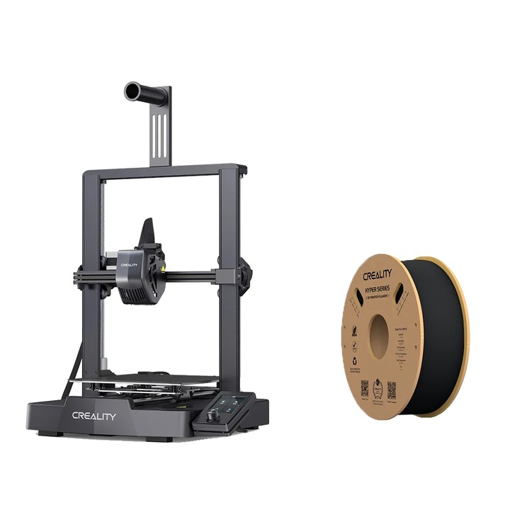 3D nyomtató, Ender-3 V3 SE, sebesség 250mm/s, önszintező, fekete, 250mm